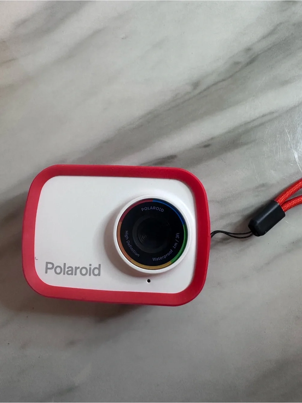 Polaroid Red and White Digital Action Camera